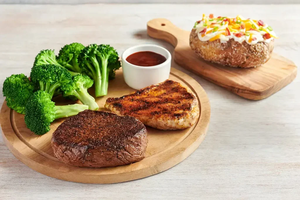 Sirloin & Grilled Chicken