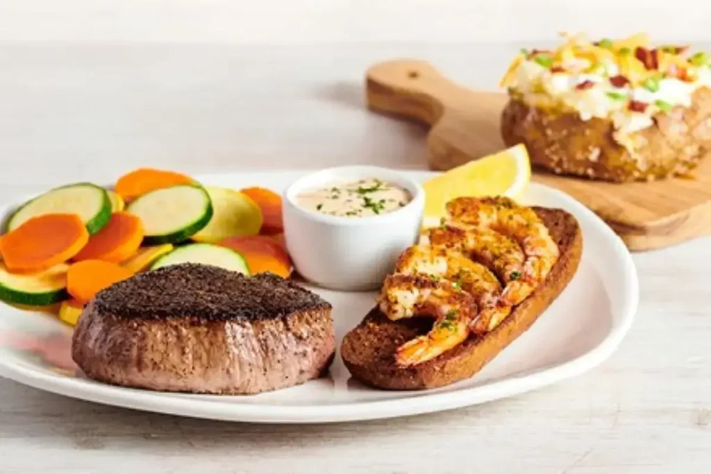 Sirloin & Grilled Shrimp